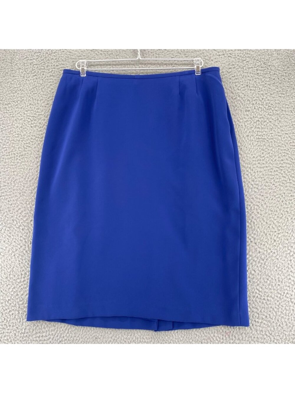 Kasper Skirt Womens 16 Petite Ultramarine Knee Length Straight & Pencil Career